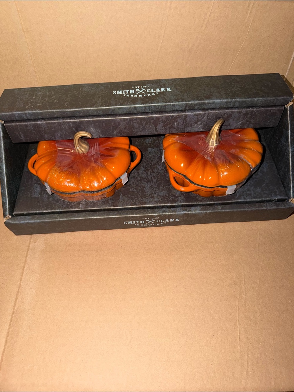 Smith and Clark pumpkin casserole 0.5qt Set